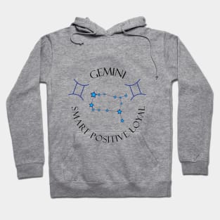 Gemini Smart Positive Loyal Hoodie